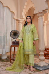 Noor-e-Chashm - Embroided 3 piece