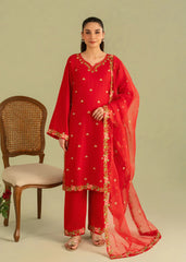 Rosy Charm Embroidered Outfit