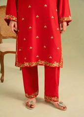 Rosy Charm Embroidered Outfit