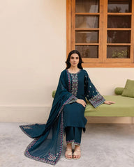 Rooh-e-Naz - Embroidered 3pcs