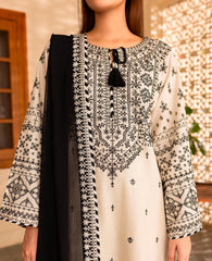 Sheherzaad - 3pcs Embroidered