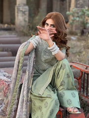 Saibaan - 3 Piece - Embroidered Lawn Suit