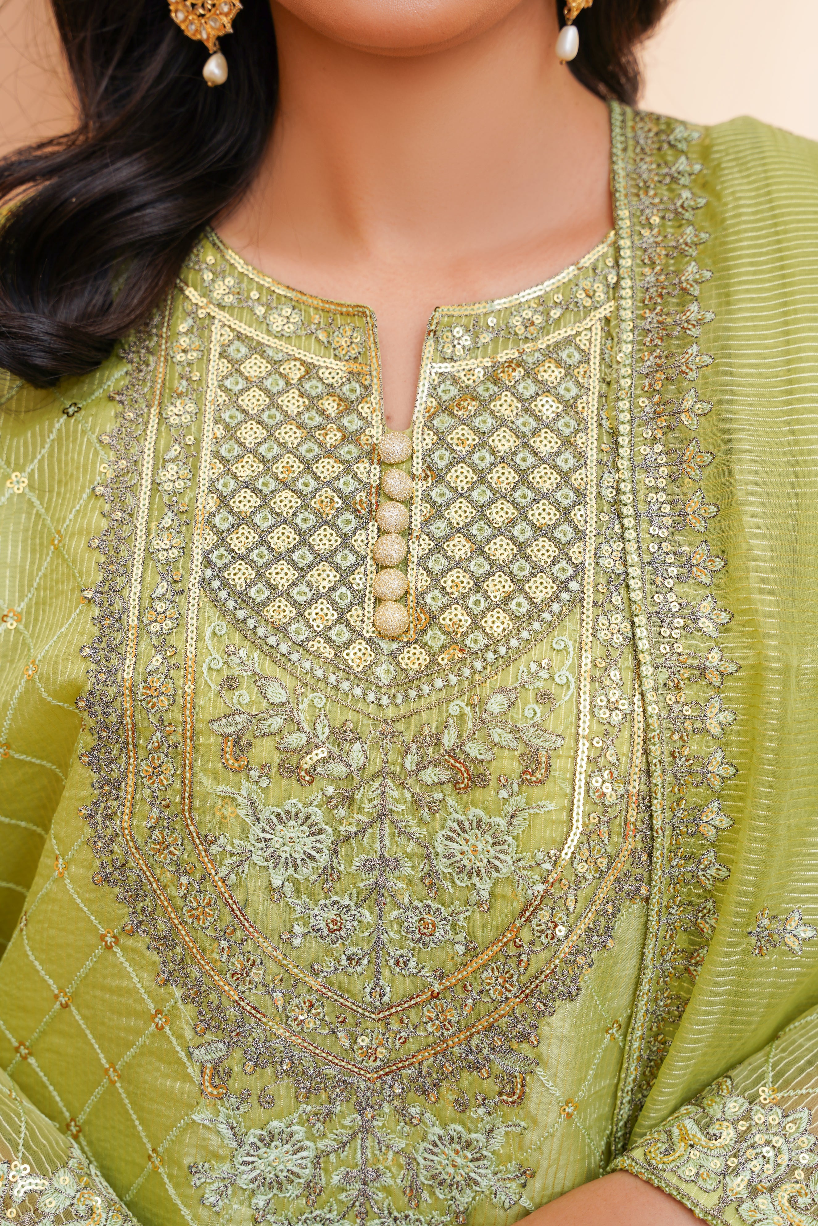 Noor-e-Chashm - Embroided 3 piece