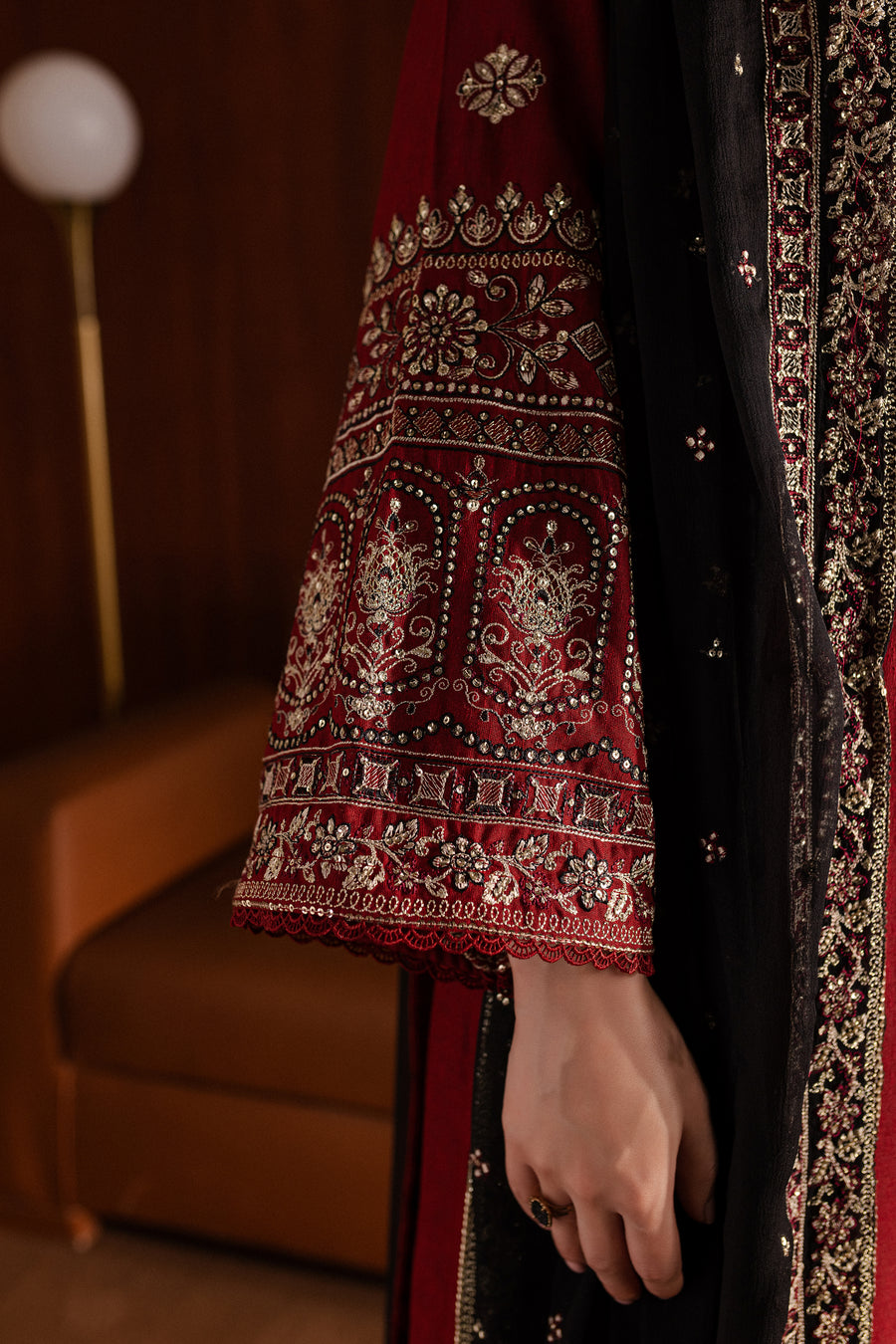 Mahrosh 3Pc - Embroidered Lawn Dress