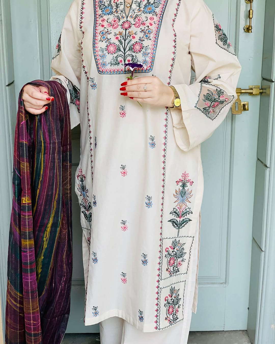 Rang-e-Bahar - Embroidered 2pcs